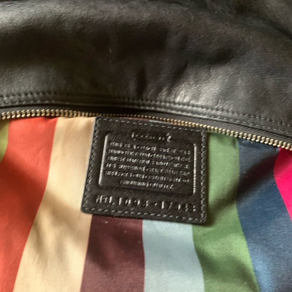 Coach Poppy Crossbody Black - Picture 8 of 9